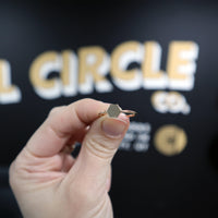 Load image into Gallery viewer, Hexagon Stacking - Reclaimed Cymbal Ring
