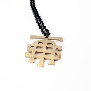 Make Them Suffer - Reclaimed Cymbal Necklace
