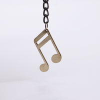 Load image into Gallery viewer, Sixteenths Keychain - Reclaimed Cymbal Accessory