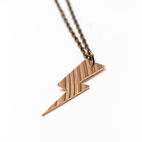 Load image into Gallery viewer, Bolt - Reclaimed Cymbal Necklace