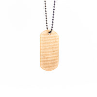 Load image into Gallery viewer, Dogtag - Reclaimed Cymbal Necklace
