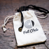 Load image into Gallery viewer, Dark Circle - Reclaimed Cymbal Bracelet