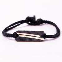 Load image into Gallery viewer, Dark 12 Bar - Reclaimed Cymbal Bracelet