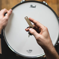 Load image into Gallery viewer, Drum Key Necklace - Reclaimed Cymbal Necklace