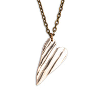 Load image into Gallery viewer, Heart - Reclaimed Cymbal Necklace