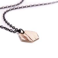 Load image into Gallery viewer, Honeycomb - Reclaimed Cymbal Necklace