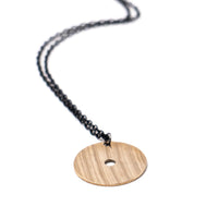 Load image into Gallery viewer, Circle - Reclaimed Cymbal Necklace