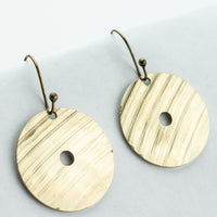 Load image into Gallery viewer, Full Circle - Reclaimed Cymbal Earrings
