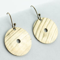 Load image into Gallery viewer, Full Circle - Reclaimed Cymbal Earrings