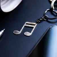 Load image into Gallery viewer, Sixteenths Keychain - Reclaimed Cymbal Accessory