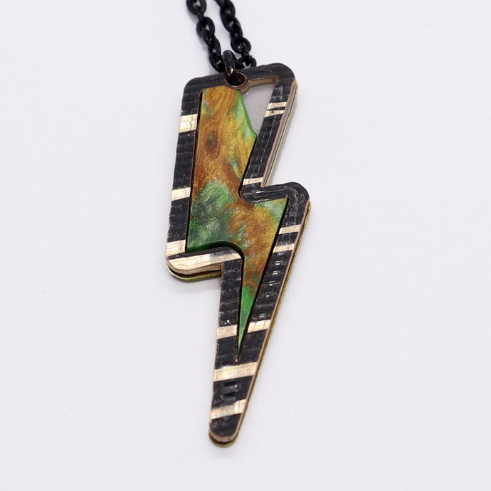 Mixed Media Necklace #1018