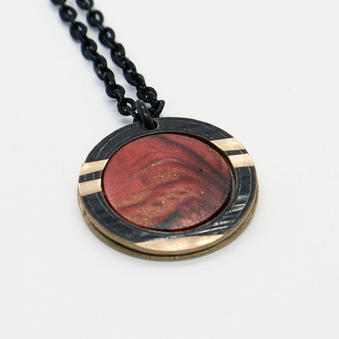Mixed Media Necklace #1021