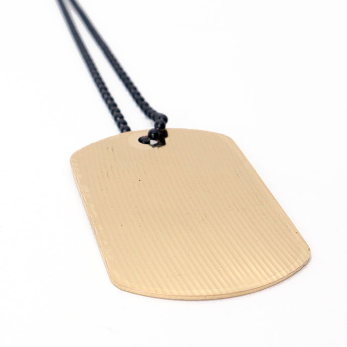 Ryan Trinh Dogtag Necklace #103