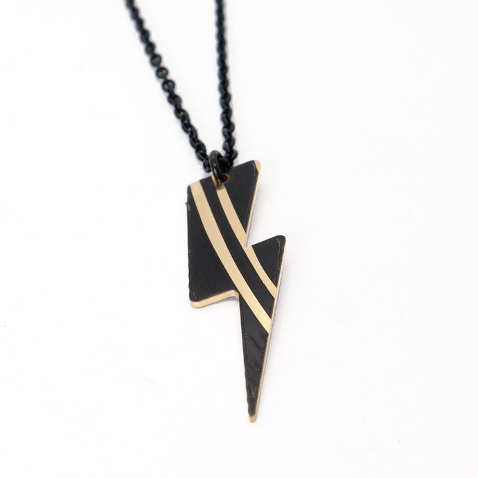 Ryan Trinh Bolt Necklace #117
