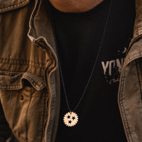 Load image into Gallery viewer, Whitechapel Sawblade - Reclaimed Cymbal Necklace