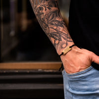 Load image into Gallery viewer, 12 Bar - Reclaimed Cymbal Bracelet