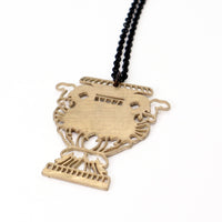 Load image into Gallery viewer, The Home Team Sigil - Reclaimed Cymbal Necklace