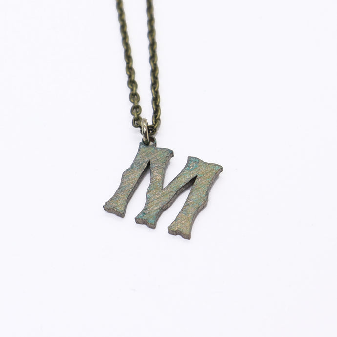 Movements Spencer York Patina M Necklace #135