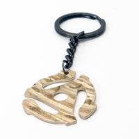 Load image into Gallery viewer, RPM Keychain - Reclaimed Cymbal Accessory