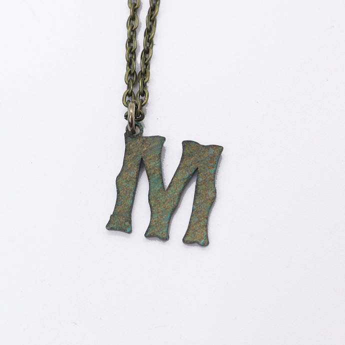 Movements Spencer York Patina M Necklace #136