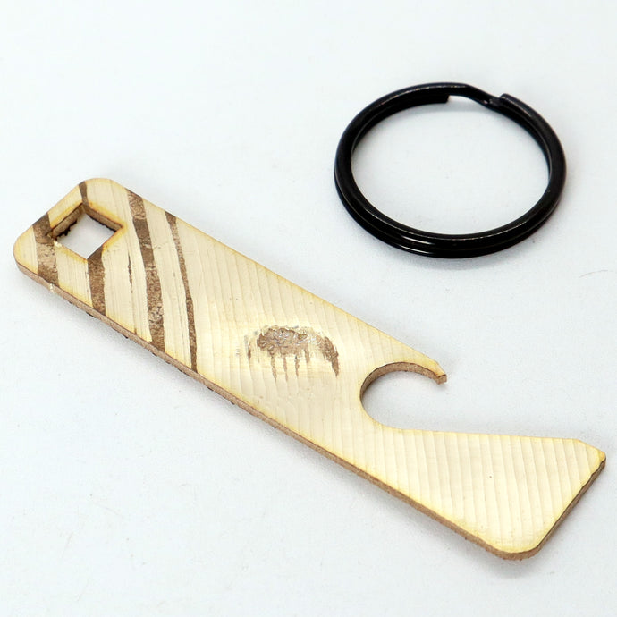 B Side Keychain Bottle Opener #972