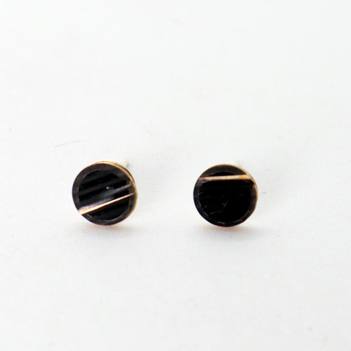 B Side Stud Earrings #983