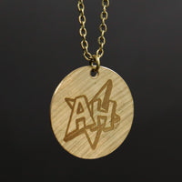 Load image into Gallery viewer, All Hype - Reclaimed Cymbal Necklace