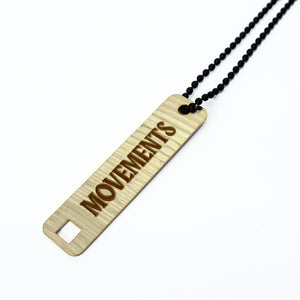 Movements Spencer York Drum Key - Reclaimed Cymbal Necklace