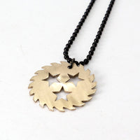 Load image into Gallery viewer, Whitechapel Sawblade - Reclaimed Cymbal Necklace