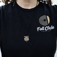 Load image into Gallery viewer, Make Them Suffer - Reclaimed Cymbal Necklace