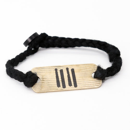 Punk Rock Drummers - Reclaimed Cymbal Bracelet