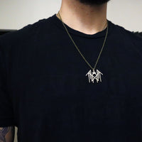 Load image into Gallery viewer, Sleep Token - Reclaimed Cymbal Necklace