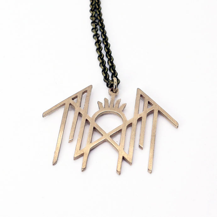 Sleep Token - Reclaimed Cymbal Necklace