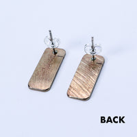 Load image into Gallery viewer, Movements Spencer York Bar - Reclaimed Cymbal Earrings
