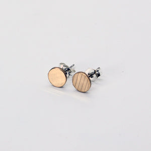 Movements Spencer York Circle - Reclaimed Cymbal Earrings