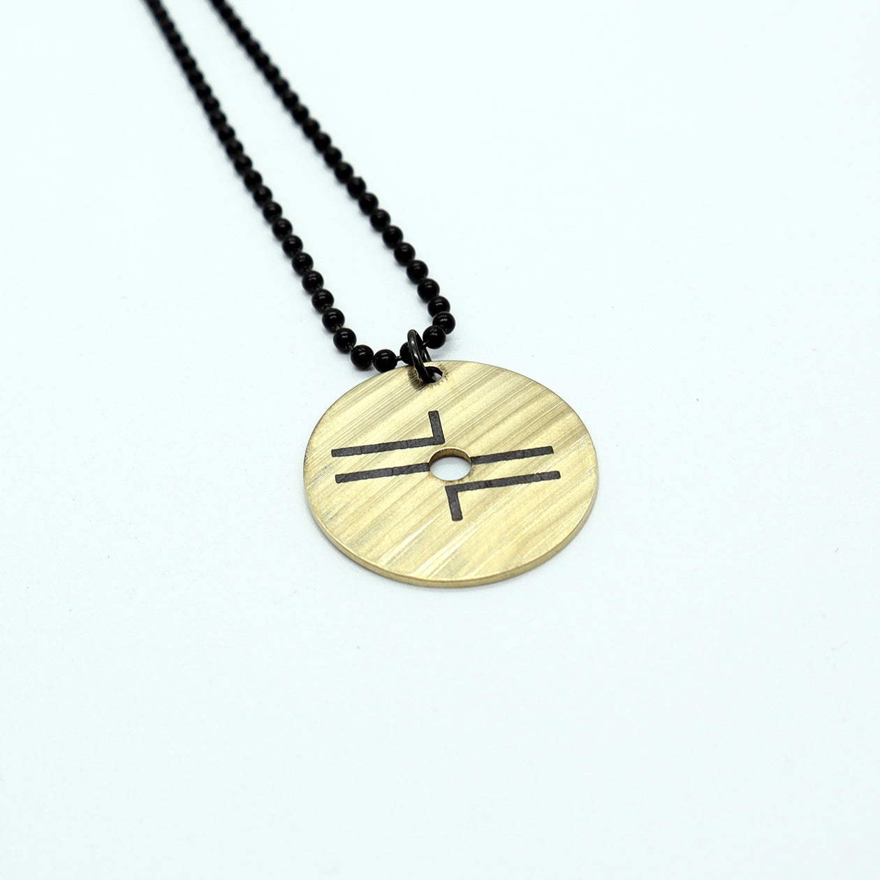 Thrice Circle - Reclaimed Cymbal Necklace