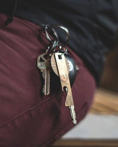 Eidola Keychain - Reclaimed Cymbal Bottle Opener