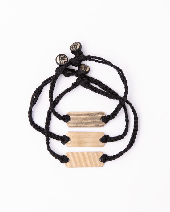 (3 Pack) 12 Bar - Reclaimed Cymbal Bracelets