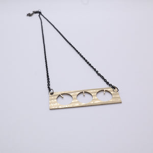 BMT - Reclaimed Cymbal Necklace