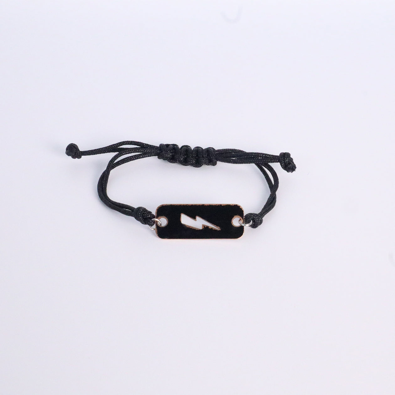 Black Bolt - Reclaimed Cymbal Bracelet
