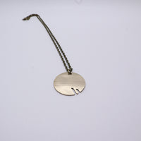 Load image into Gallery viewer, Circle Edge - Reclaimed Cymbal Necklace