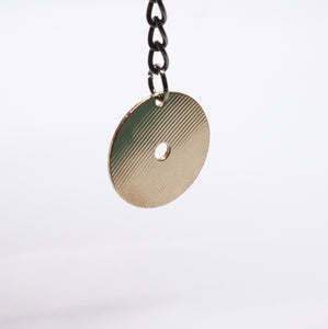 Circle Keychain - Reclaimed Cymbal Accessory