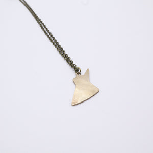 Explorer - Reclaimed Cymbal Necklace