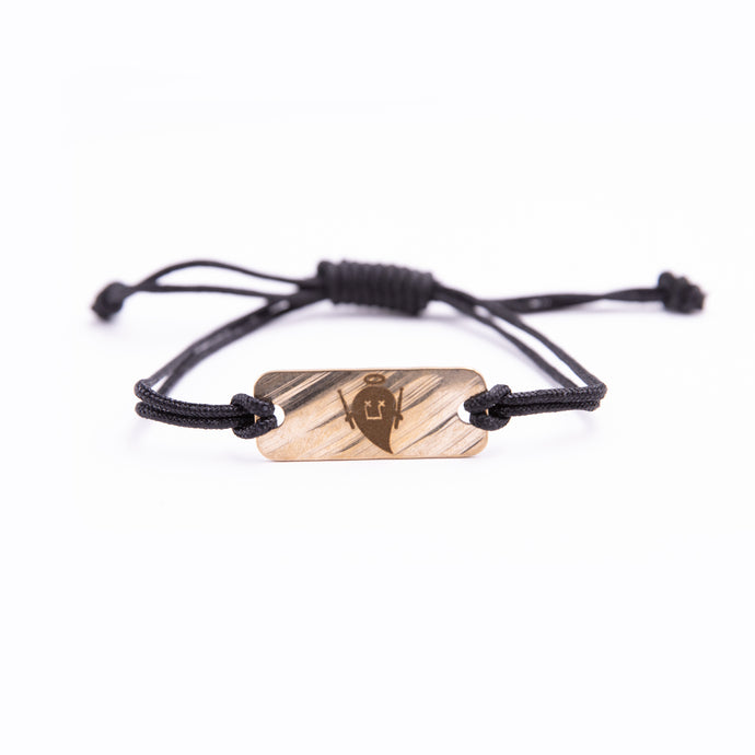 Holy Ghost Notes - Reclaimed Cymbal Bracelet