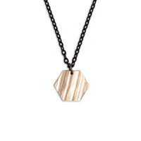 Load image into Gallery viewer, Honeycomb - Reclaimed Cymbal Necklace