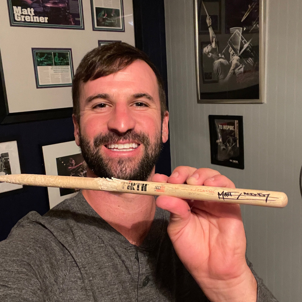 Matt Greiner Signed Drumstick