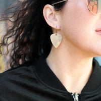 Load image into Gallery viewer, Arpeggio - Reclaimed Cymbal Earrings