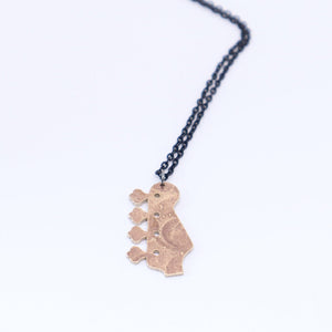 Low End - Reclaimed Cymbal Necklace