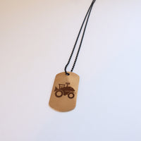 Load image into Gallery viewer, Matt Greiner Farm Life Dogtag Necklace