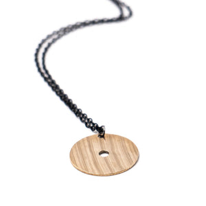 Circle - Reclaimed Cymbal Necklace